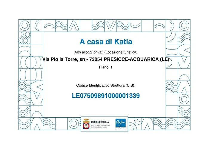 A Casa Di Katia Salento Appartement